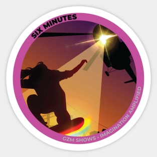 Six Minutes Official Sticker Sticker